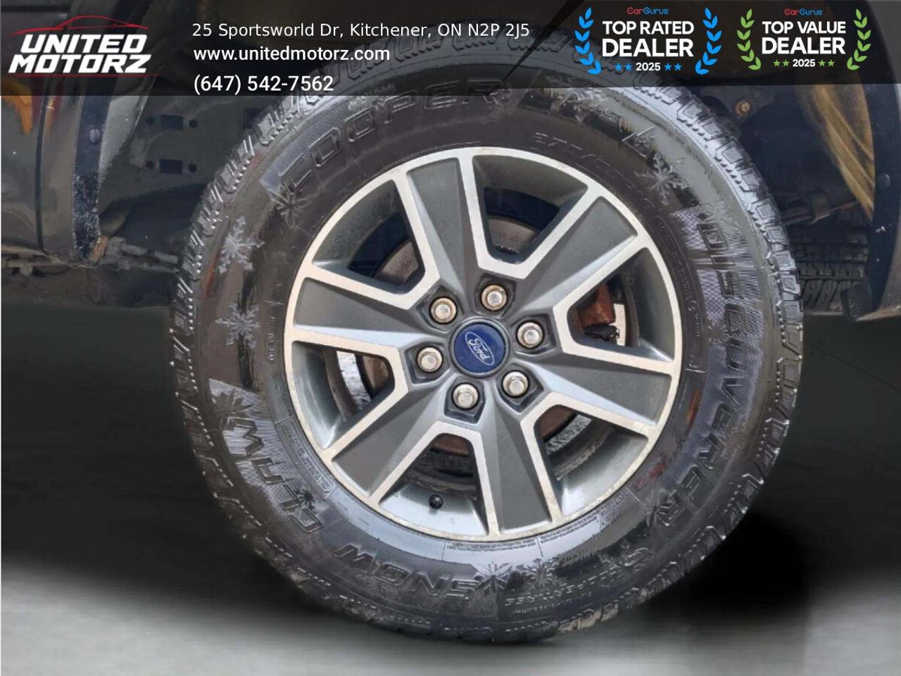 2016 Ford F-150 SPORTS 4WD SuperCrew Auto 4WD 5.0L V8~SAFETY CERTI Photo