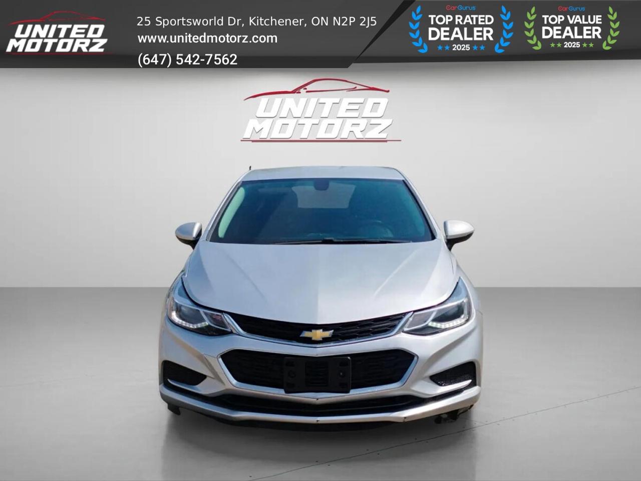 2019 Chevrolet Cruze Premier 4dr Sdn Auto FWD 1.4L~SAFETY CERTIFIED~ Photo