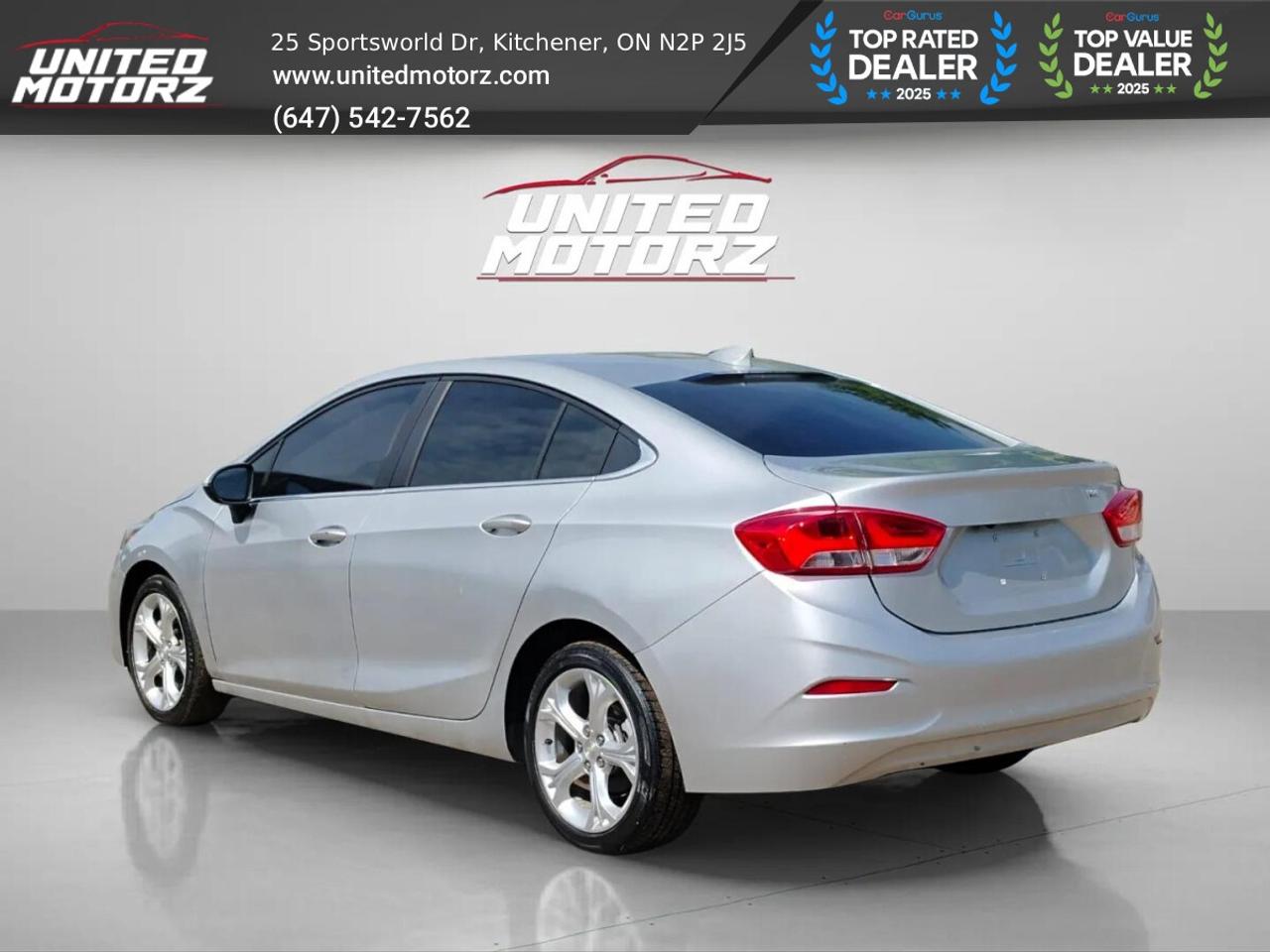 2019 Chevrolet Cruze Premier 4dr Sdn Auto FWD 1.4L~SAFETY CERTIFIED~ Photo