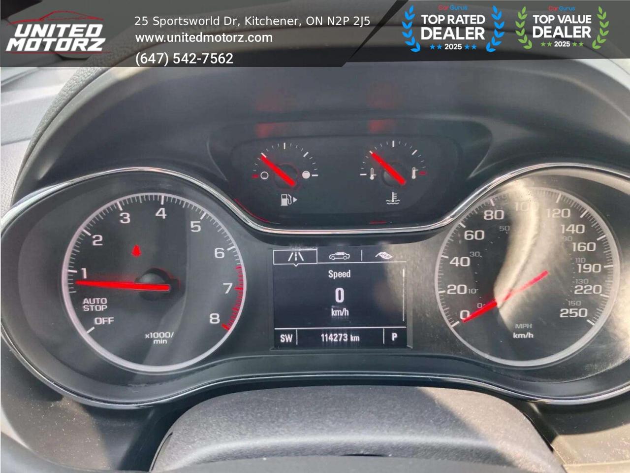 2019 Chevrolet Cruze Premier 4dr Sdn Auto FWD 1.4L~SAFETY CERTIFIED~ Photo