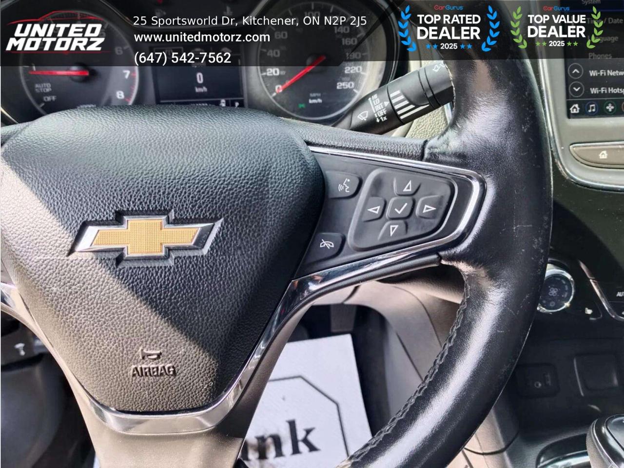 2019 Chevrolet Cruze Premier 4dr Sdn Auto FWD 1.4L~SAFETY CERTIFIED~ Photo