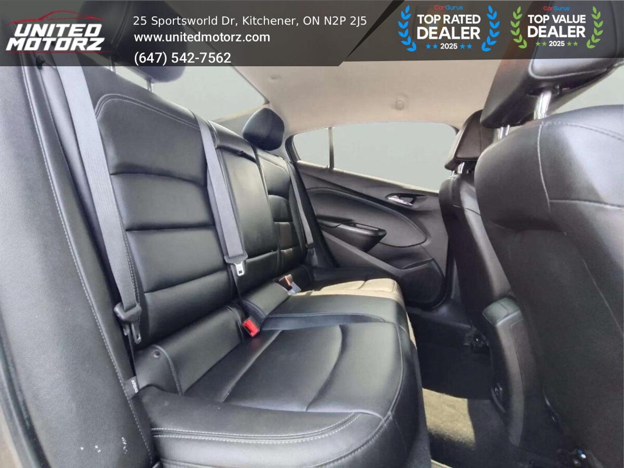 2019 Chevrolet Cruze Premier 4dr Sdn Auto FWD 1.4L~SAFETY CERTIFIED~ Photo