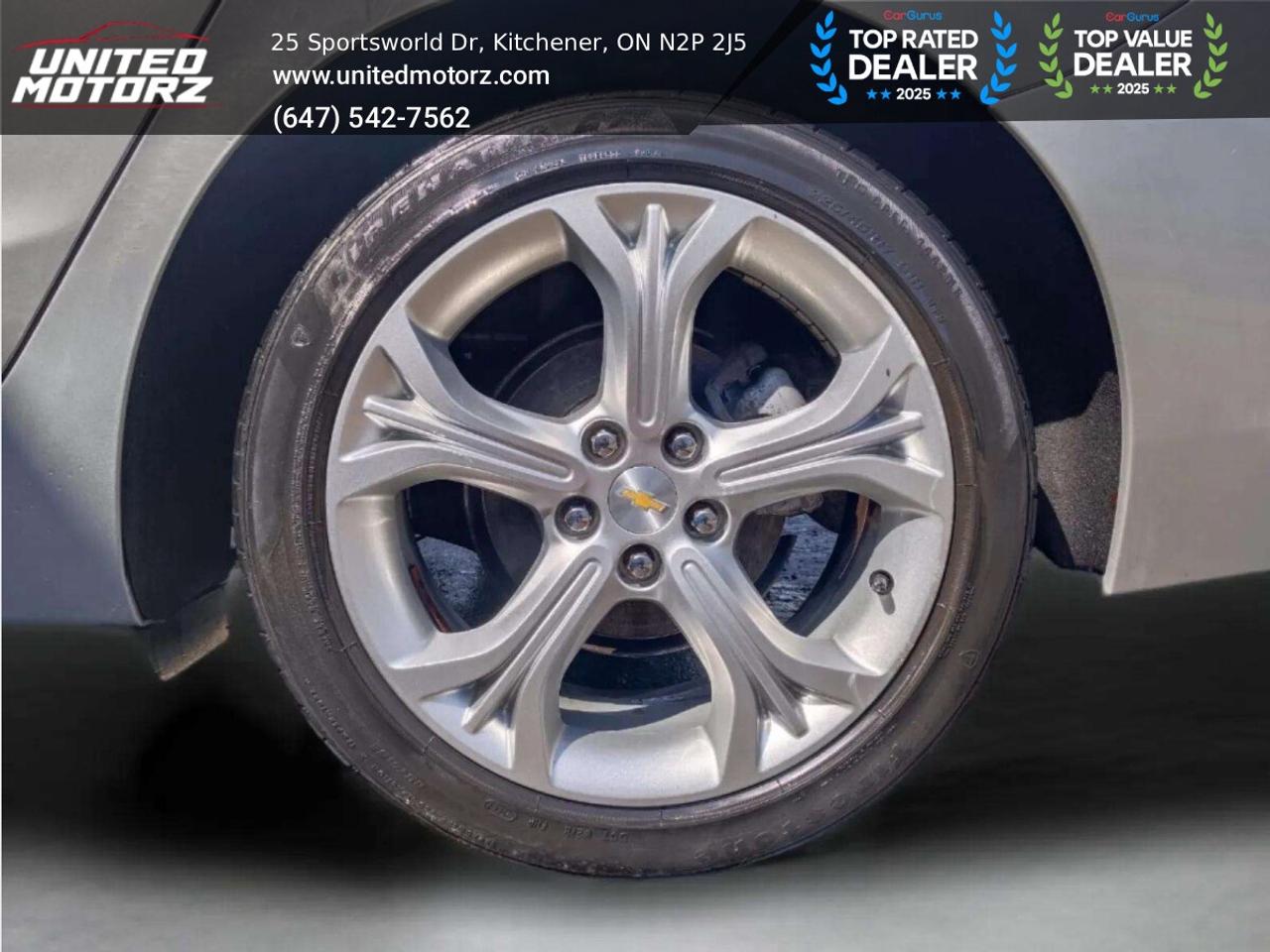2019 Chevrolet Cruze Premier 4dr Sdn Auto FWD 1.4L~SAFETY CERTIFIED~ Photo