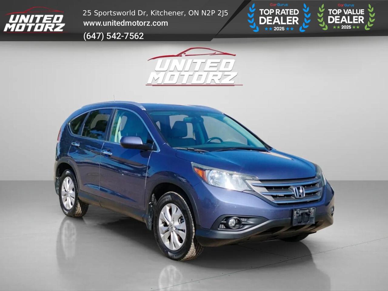 2013 Honda CR-V TOURING AUTO AWD 2.4L~SAFETY CERTIFIED~ Photo