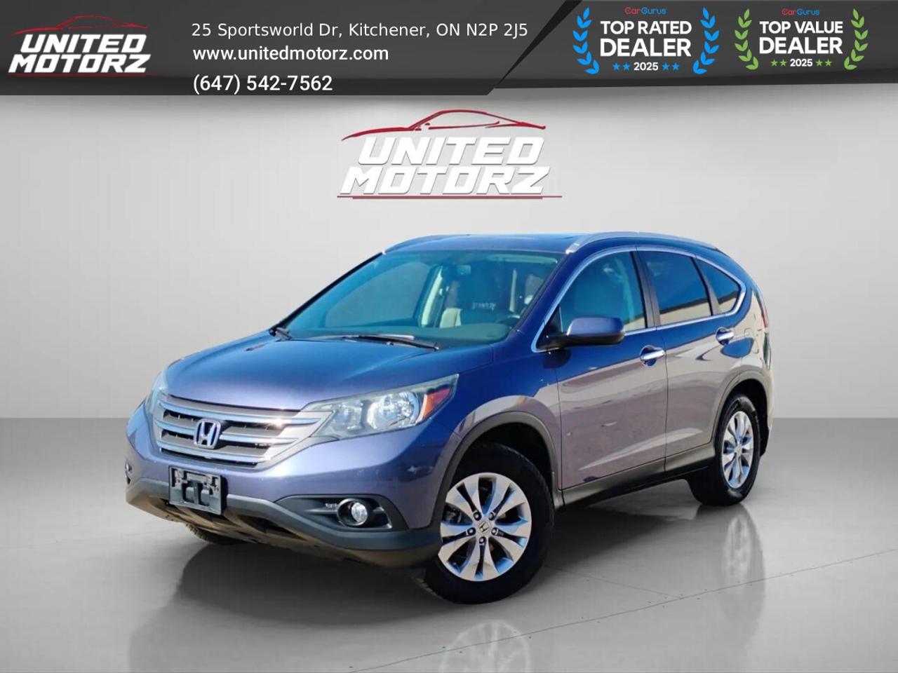 2013 Honda CR-V TOURING AUTO AWD 2.4L~SAFETY CERTIFIED~ Photo