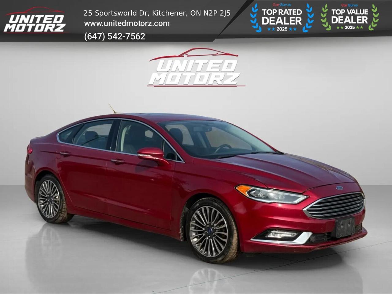 2018 Ford Fusion Titanium HYBRID AUTO FWD 2.0L~SAFETY CERTIFIED~NO Photo