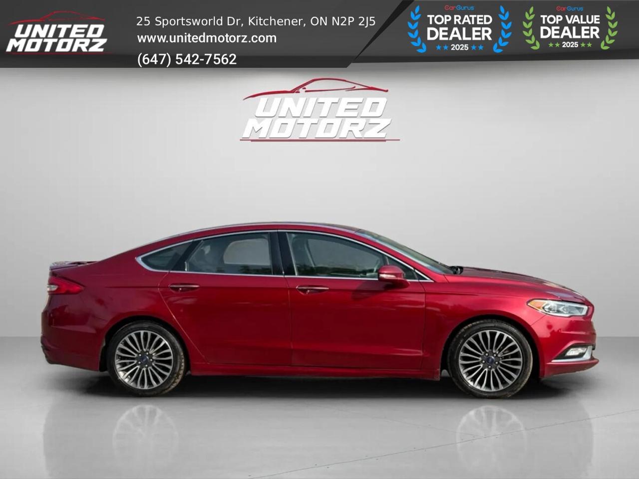 2018 Ford Fusion Titanium HYBRID AUTO FWD 2.0L~SAFETY CERTIFIED~NO Photo
