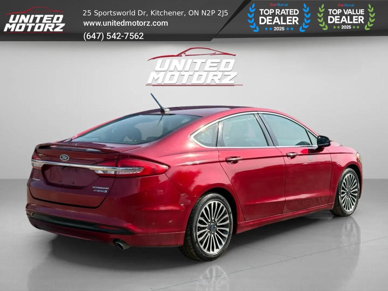 2018 Ford Fusion Titanium HYBRID AUTO FWD 2.0L~SAFETY CERTIFIED~NO Photo