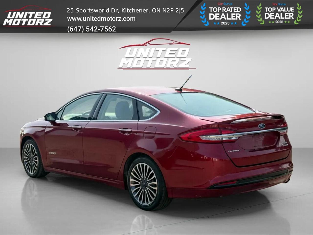 2018 Ford Fusion Titanium HYBRID AUTO FWD 2.0L~SAFETY CERTIFIED~NO Photo