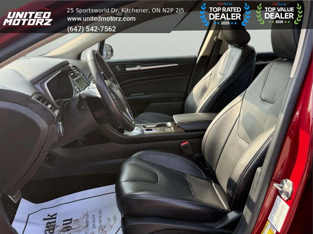 2018 Ford Fusion Titanium HYBRID AUTO FWD 2.0L~SAFETY CERTIFIED~NO Photo