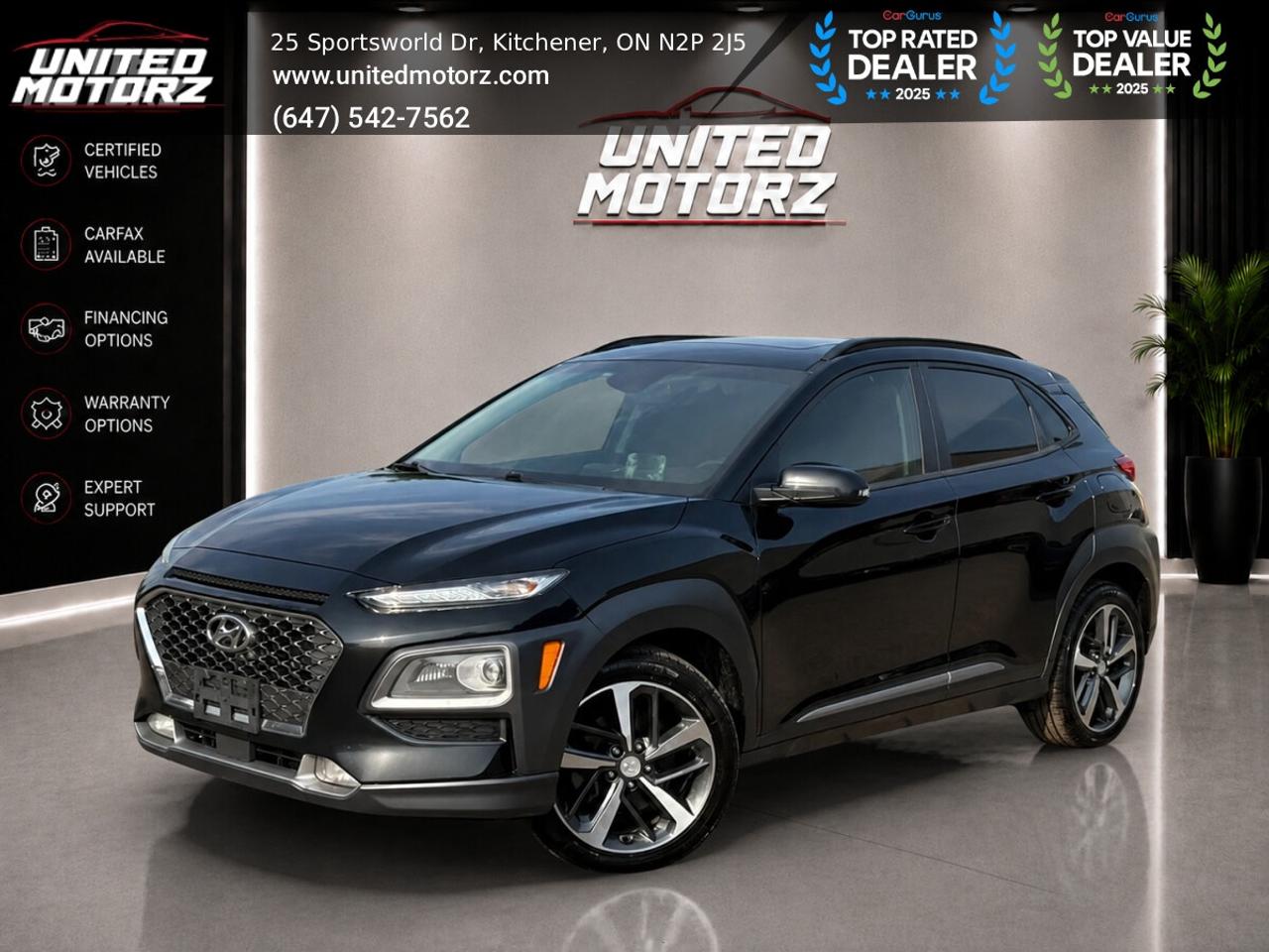 2019 Hyundai KONA 1.6T Ultimate AUTO AWD 1.6L~SAFETY CERTIFIED~NO AC Photo