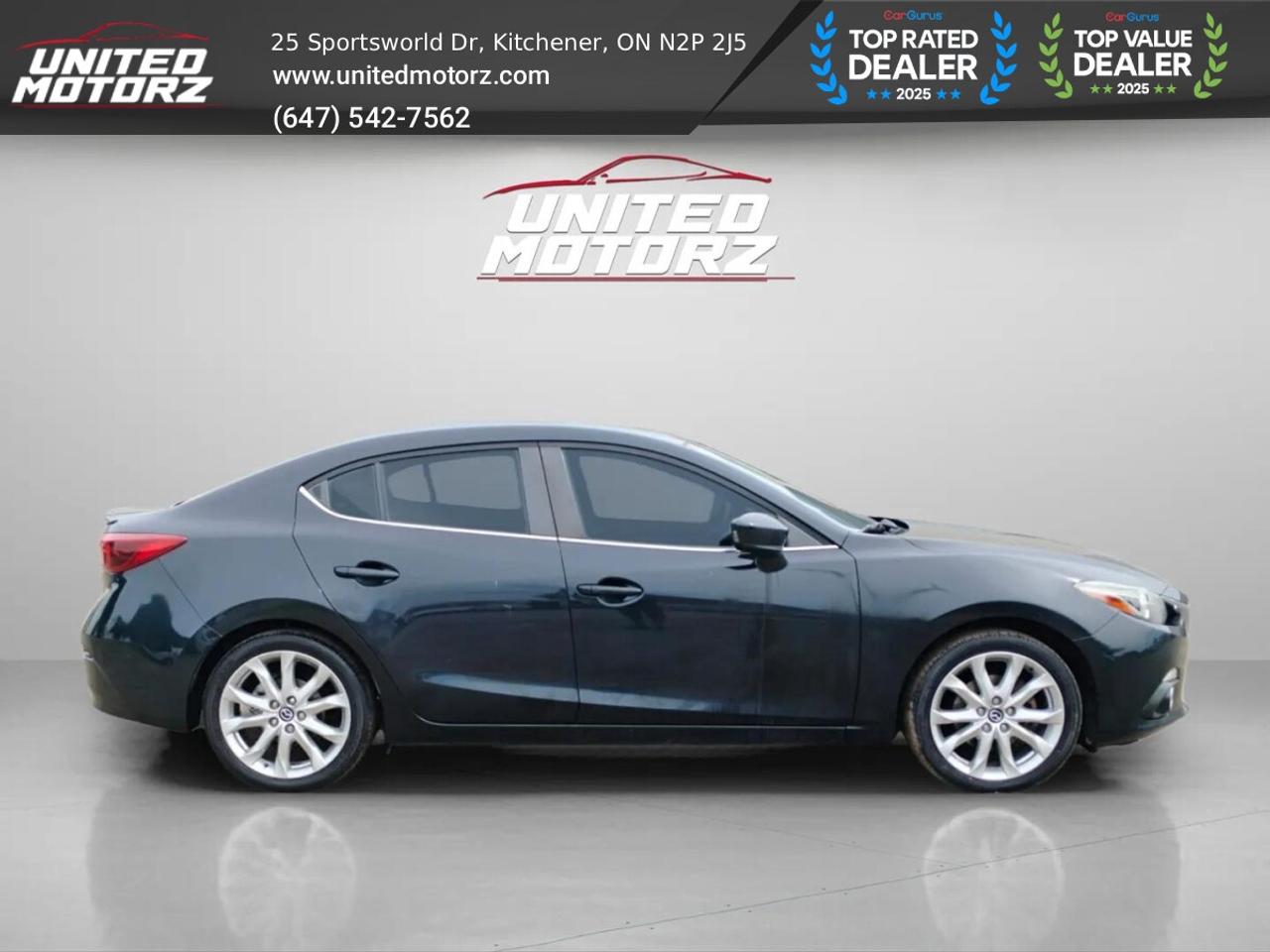 2015 Mazda MAZDA3 Man GT 4dr Sdn  FWD 2.5L~SAFETY CERTIIFEED~NO ACCI Photo4