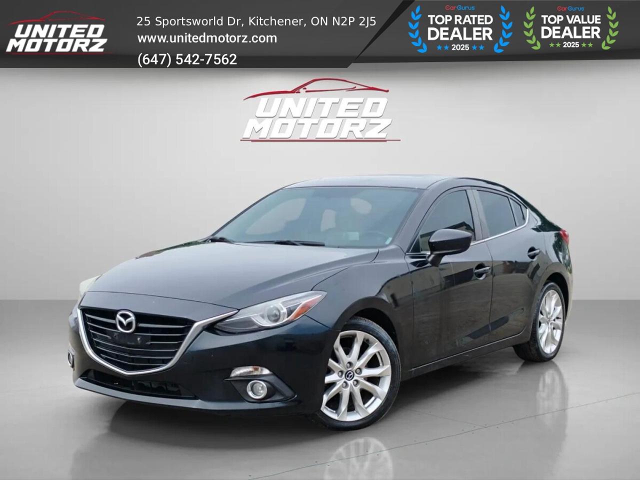 2015 Mazda MAZDA3 Man GT 4dr Sdn  FWD 2.5L~SAFETY CERTIIFEED~NO ACCI Photo