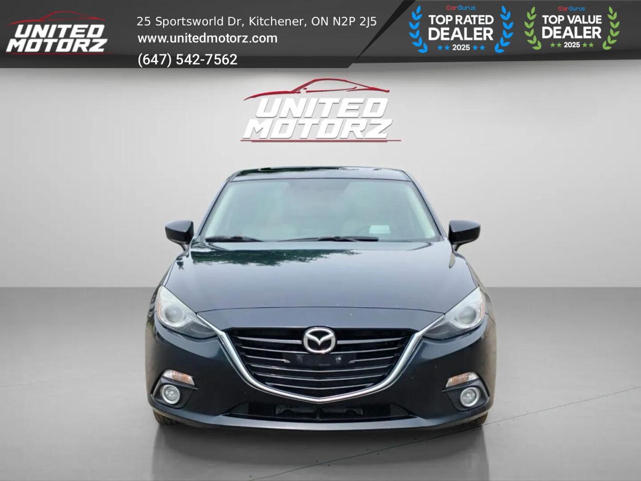 2015 Mazda MAZDA3 Man GT 4dr Sdn  FWD 2.5L~SAFETY CERTIIFEED~NO ACCI Photo