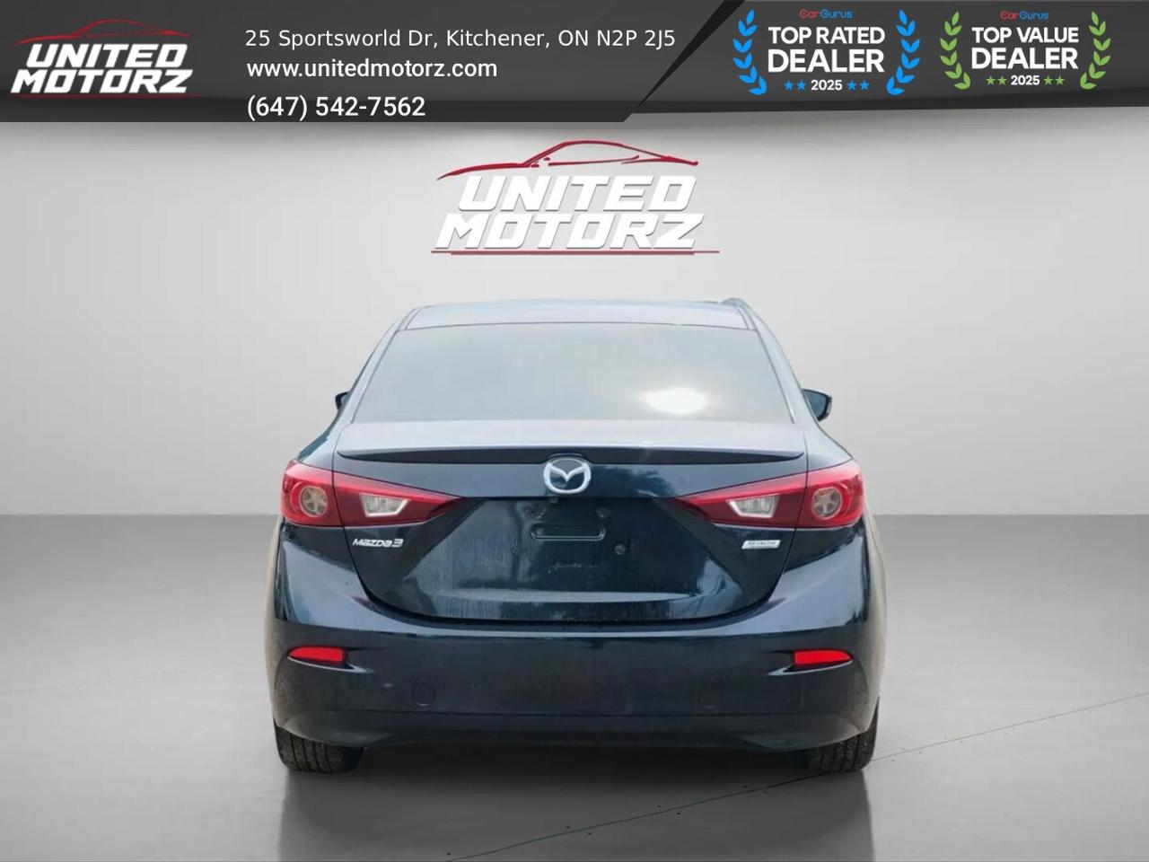 2015 Mazda MAZDA3 Man GT 4dr Sdn  FWD 2.5L~SAFETY CERTIIFEED~NO ACCI Photo