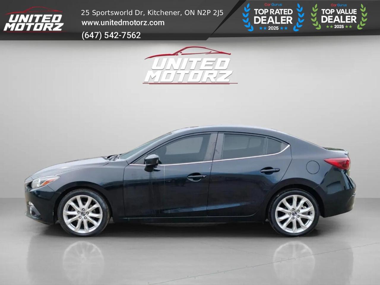 2015 Mazda MAZDA3 Man GT 4dr Sdn  FWD 2.5L~SAFETY CERTIIFEED~NO ACCI Photo