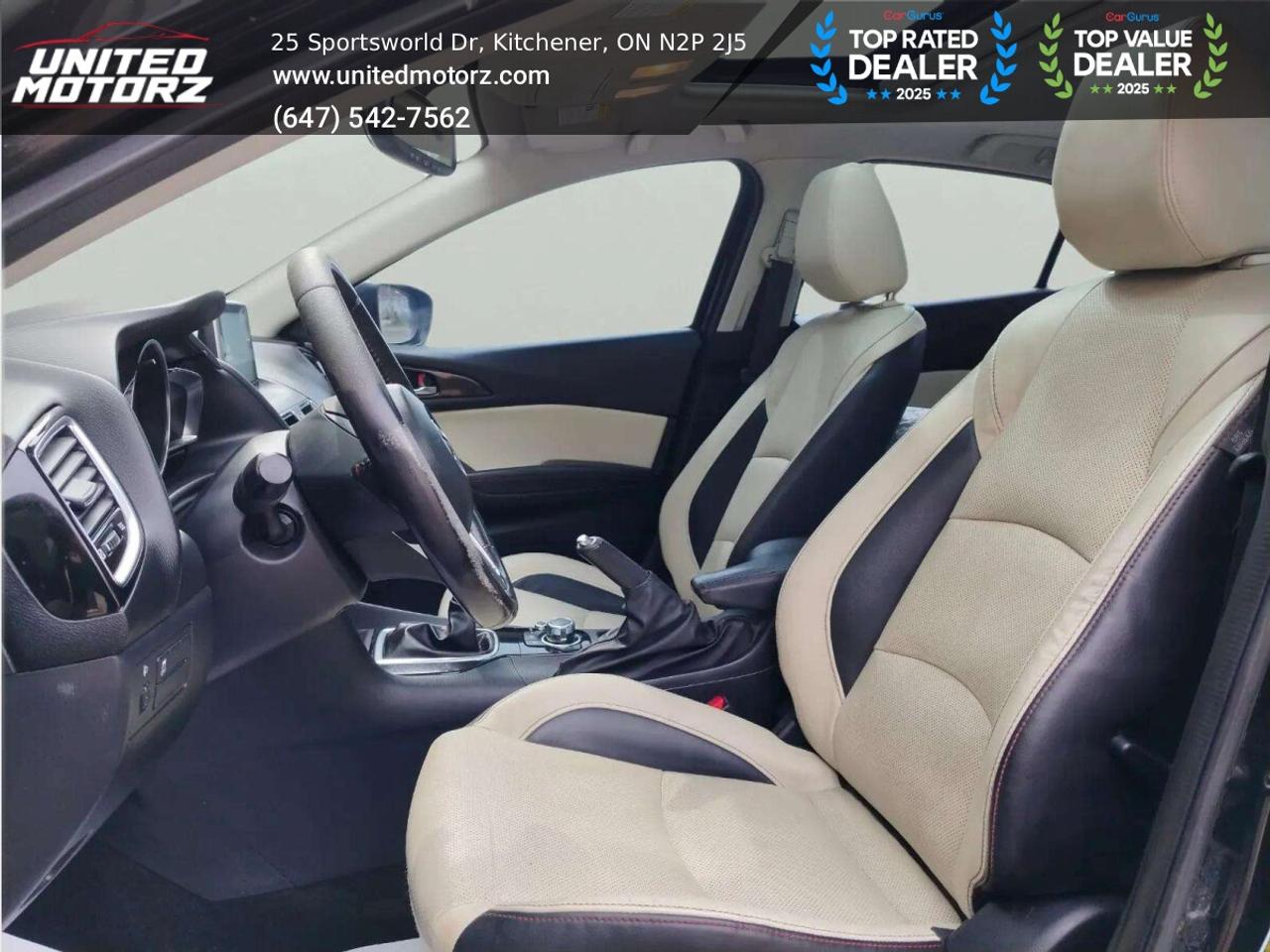 2015 Mazda MAZDA3 Man GT 4dr Sdn  FWD 2.5L~SAFETY CERTIIFEED~NO ACCI Photo