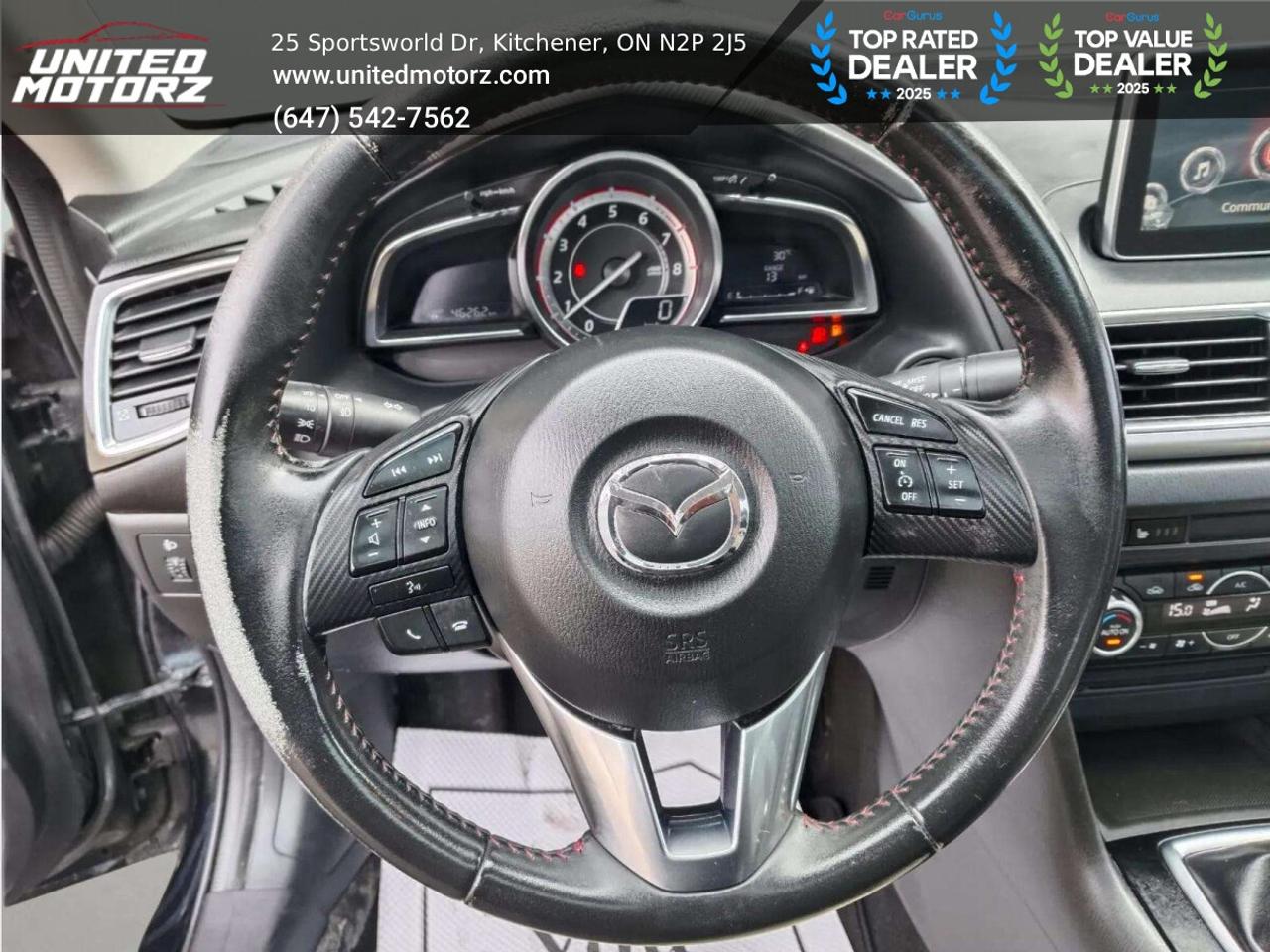 2015 Mazda MAZDA3 Man GT 4dr Sdn  FWD 2.5L~SAFETY CERTIIFEED~NO ACCI Photo