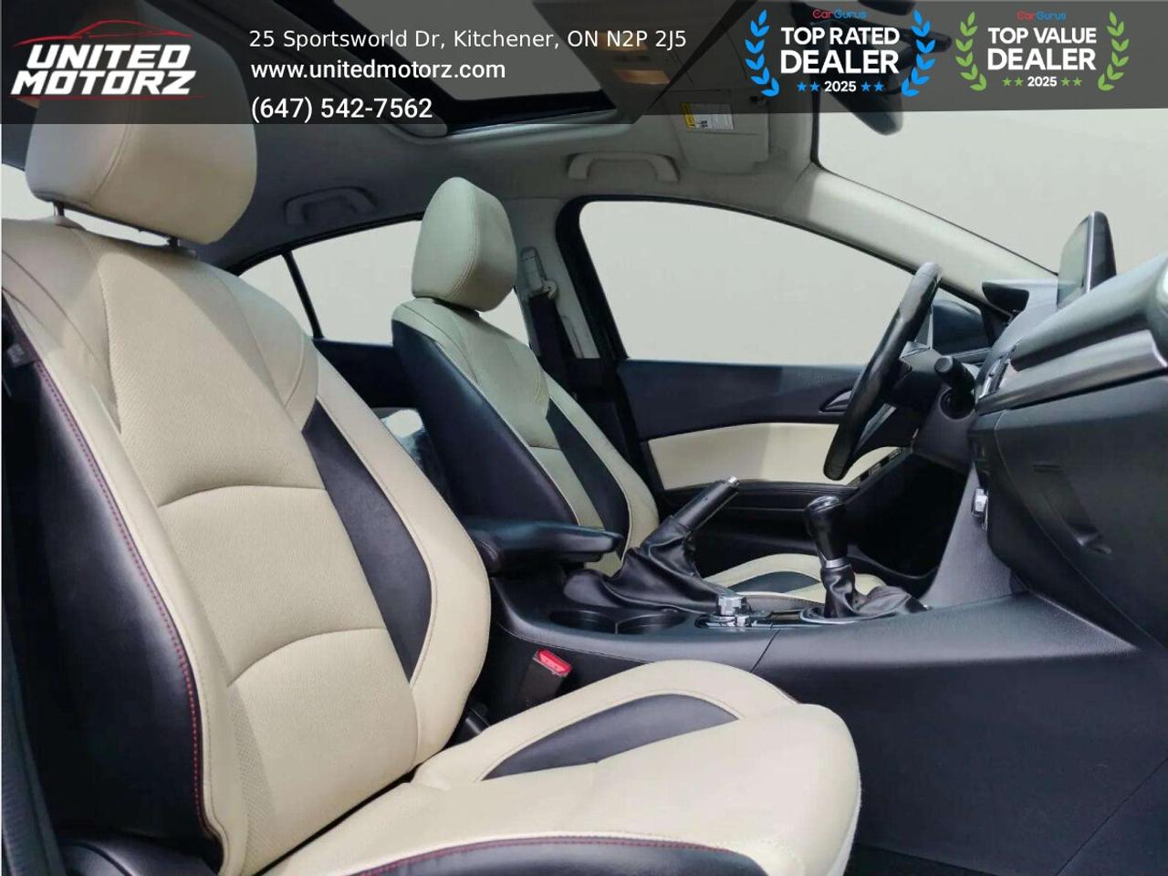 2015 Mazda MAZDA3 Man GT 4dr Sdn  FWD 2.5L~SAFETY CERTIIFEED~NO ACCI Photo