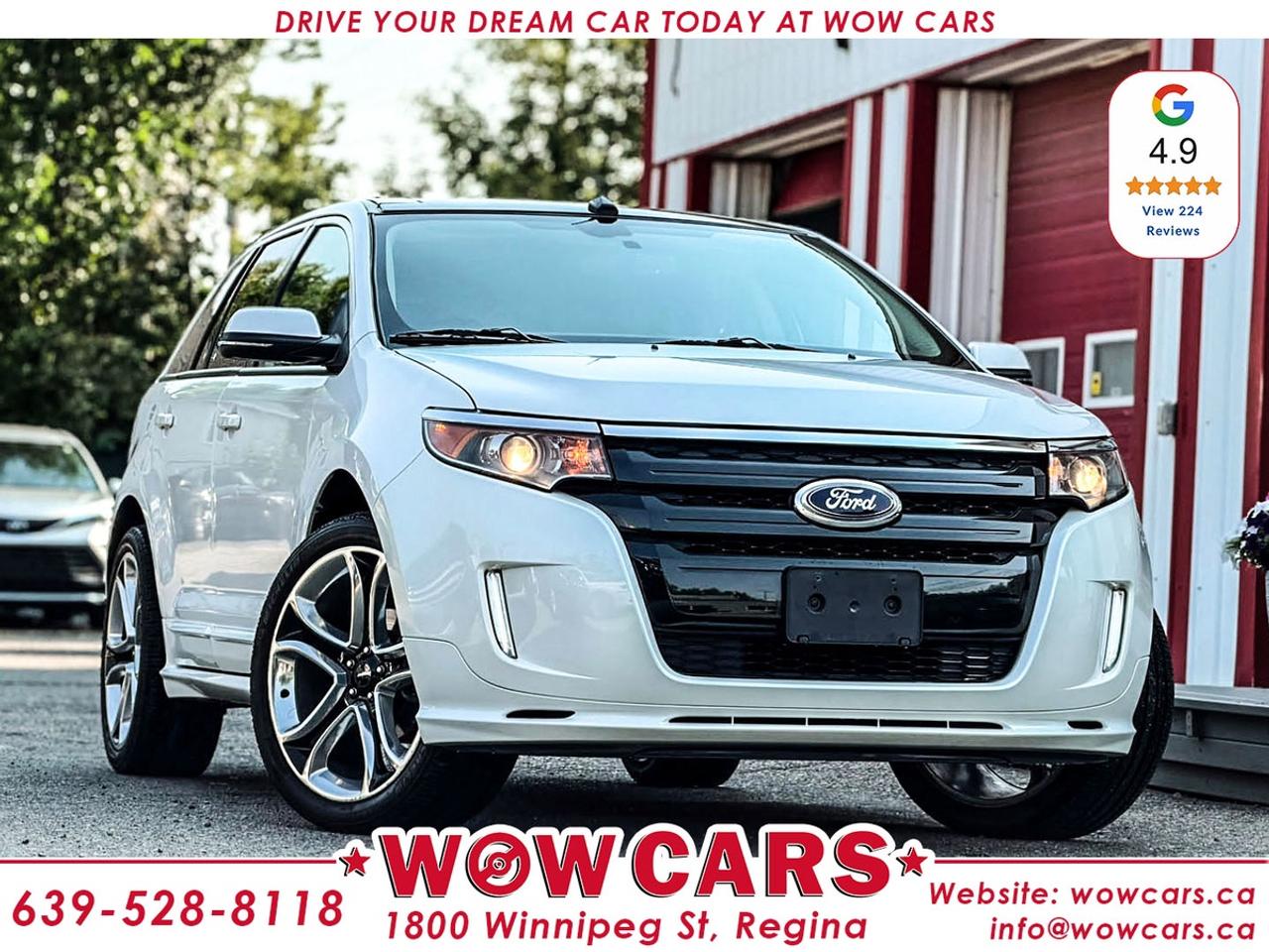 Used 2013 Ford Edge Sport AWD (No Accidents!) for sale in Regina, SK