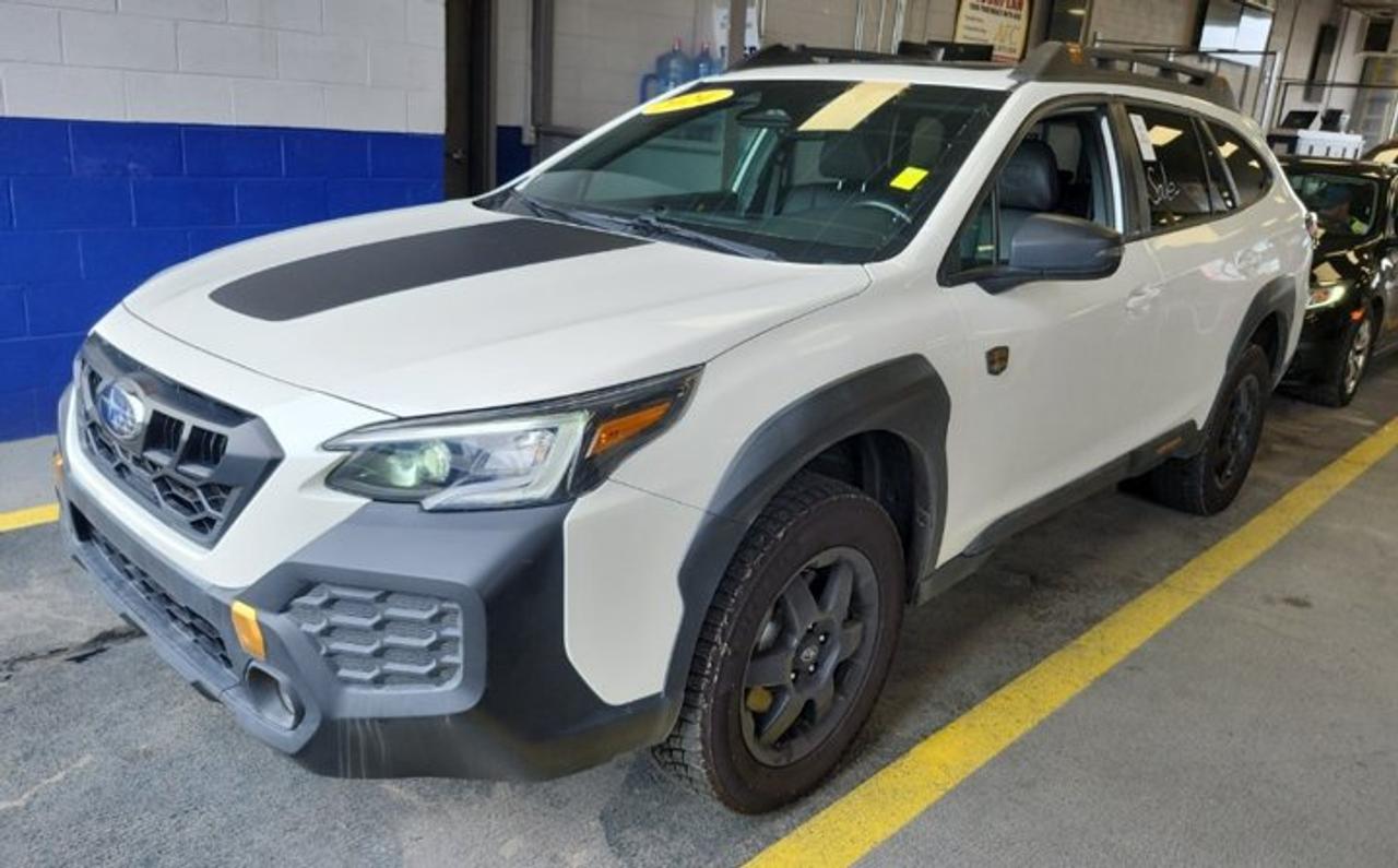 Look at this certified 2024 Subaru Outback Wilderness AWD | Leather | Sunroof | Adaptive Cruise | Heated Wheel + Seats | Power Seat | and More!. Its Automatic transmission and 2.4 L engine will keep you going. This Subaru Outback comes equipped with these options: Sunroof, Reverse Camera, Leather, Heated Steering Wheel, Air Conditioning, Adaptive Cruise, Heated Seats, Tilt Steering Wheel, Steering Radio Controls, and Power Windows. See it for yourself at Mark Wilsons Better Used Cars, 5055 Whitelaw Road, Guelph, ON N1H 6J4.MASSIVE SELECTION: 500+ vehicles in ONE LOCATION, all Live Market Priced for the best value!STRAIGHTFORWARD & TRANSPARENT PRICING: Our Advertised Price INCLUDES:Safety Certification! (No separate certification fee upcharge).FREE Carfax History Report!NO upcharge for paying cash!CONFIDENCE & PEACE OF MIND: 30-Day/3,000 km Warranty INCLUDED! Plus a 5-Day Exchange Privilege!*EASY FINANCING: Better-than-bank rates, $0 Down, and 3 Months No Payments available OAC. BAD CREDIT APPROVED HERE!WE BUY CARS: Get Top Dollar for your trade, or sell us your vehicle for CASH even if you dont buy ours!www.shopwilsons.comAn Honest, Transparent Buying Experience. Trusted in business since 1961!(Cash Prices Exclude HST and Licensing Fees only.)