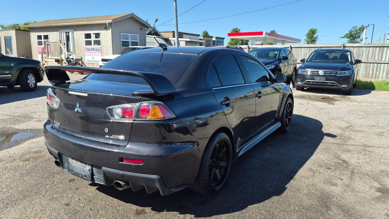 2011 Mitsubishi Lancer EVOLUTION MR, TURBO, AWD, AS IS SPECIAL Photo