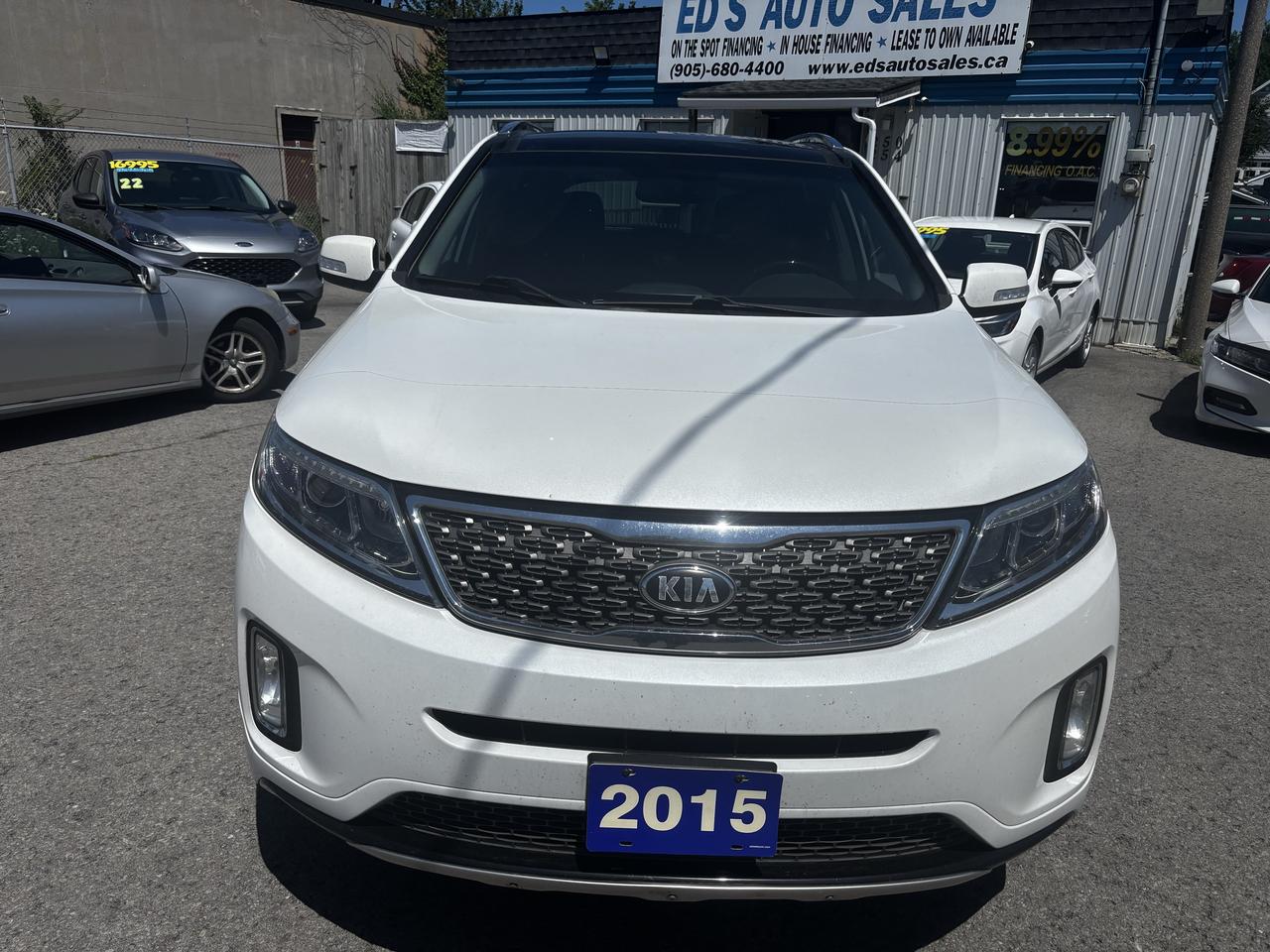 2015 Kia Sorento SX, All Wheel Drive, Sunroof, Leather,Remote Start Photo