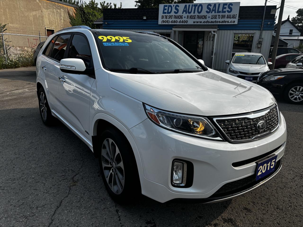 Used 2015 Kia Sorento SX, All Wheel Drive, Sunroof, Leather,Remote Start for sale in St Catharines, ON