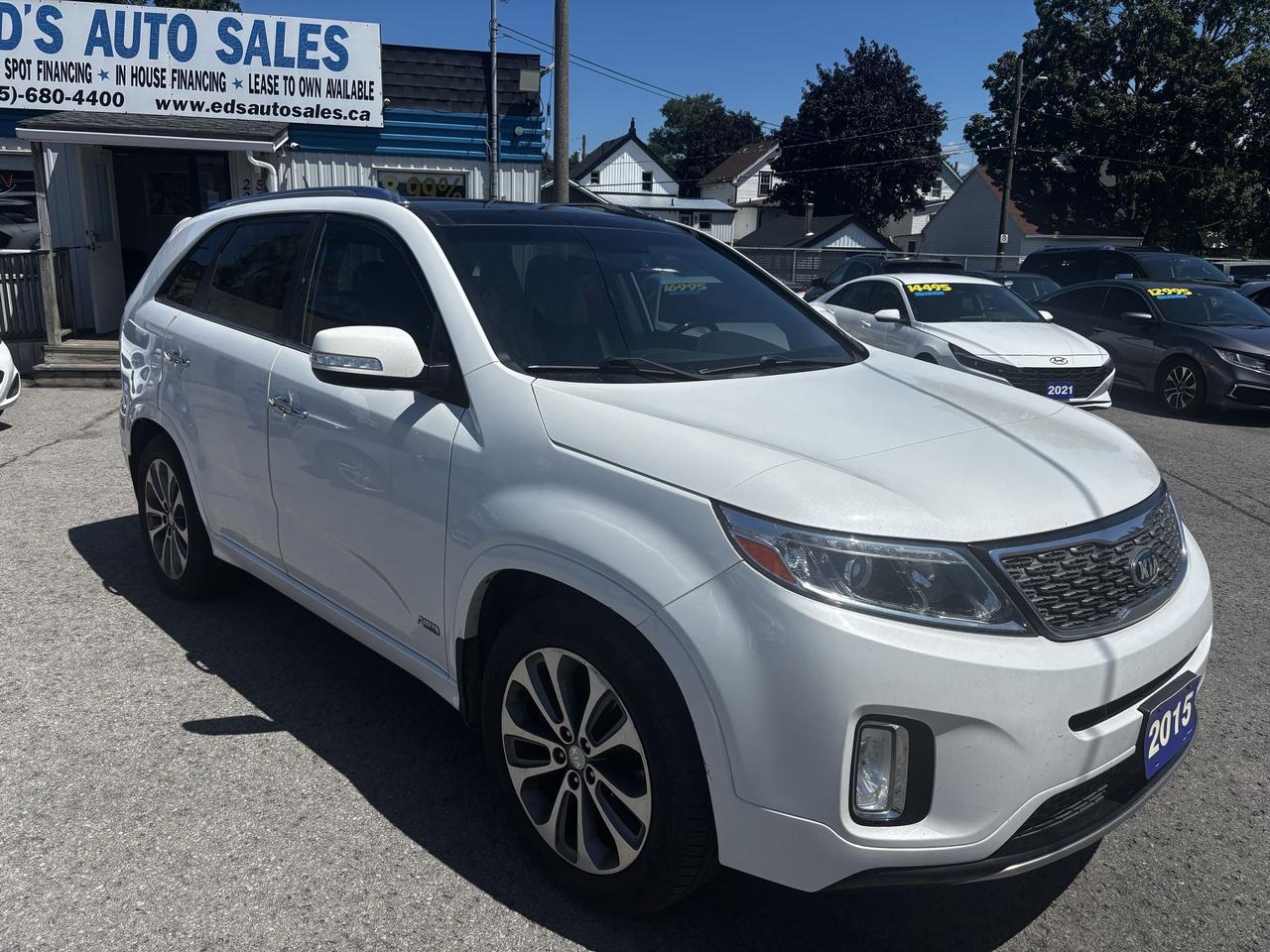 <p>V6, All Wheel Drive, Push Button Start, alloy wheels, Back Up Camera, P. Tailgate, P. Sunroof, Lane Departure Alert, Heated and Cooled Leather Seats, P. Seats, Navigation System, Heated Steering Wheel, Only 174,355 kms, Asking $10,495 Certified and 1 Year Warranty Included.</p><p>On The Spot Financing (In-House Financing Available), Rates As Low 7.99% OAC. All Vehicles Sold At Eds Auto Sales comes with Carfax Report, and Sold Fully Certified, Also Included With Every Certified Vehicle is a *1 Year Power-Train Warranty/*Maximum $5,000 per claim. Weve Been Servicing The Niagara Region Since 1994 (over 30 Years Of Excellence). We Price All Of Our Vehicles Very Competitively And We Strive To EARN Your Business! Stop In And See Ed And Experience The Difference. Give Us A Call at 905-680-4400 To Schedule Your Test Drive Or For More Information visit our website at <a href=www.edsautosales.ca>www.edsautosales.ca</a></p>