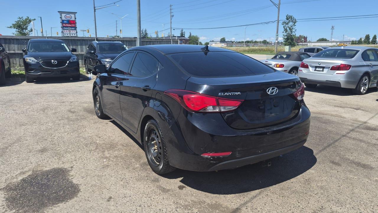 2014 Hyundai Elantra AS IS, GL, MANUAL, DRIVES GOOD Photo