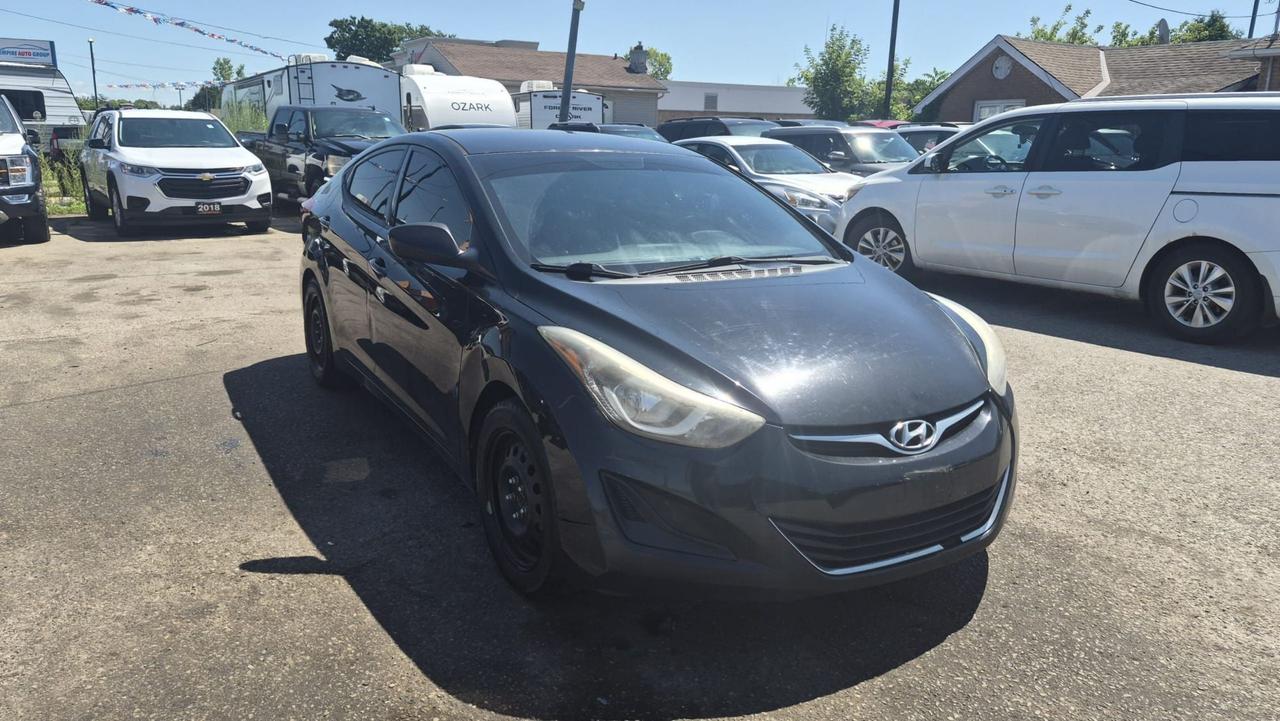 2014 Hyundai Elantra AS IS, GL, MANUAL, DRIVES GOOD Photo