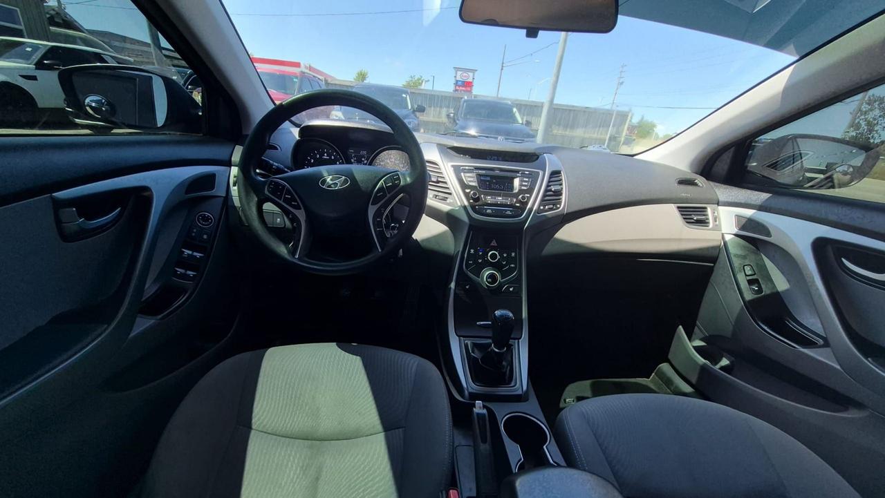 2014 Hyundai Elantra AS IS, GL, MANUAL, DRIVES GOOD Photo