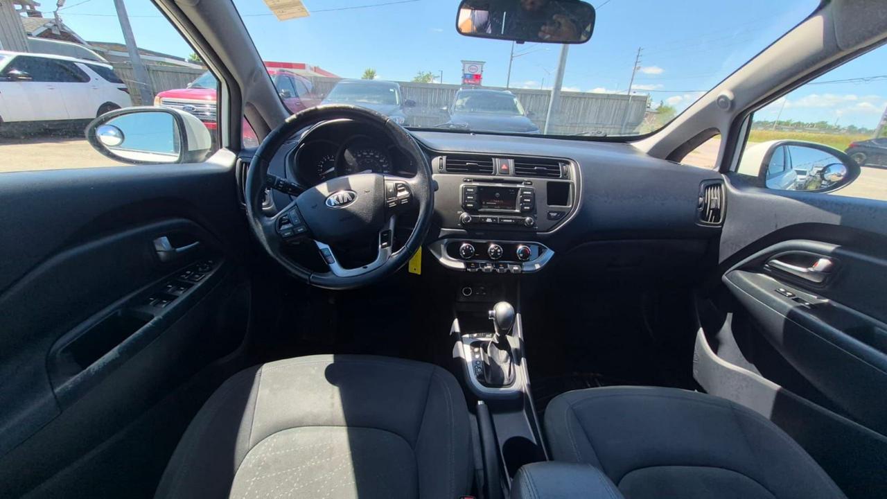 2013 Kia Rio EX, 4 CYL, ONLY 105KMS, AUTO, NO ACCIDENT, CERT Photo