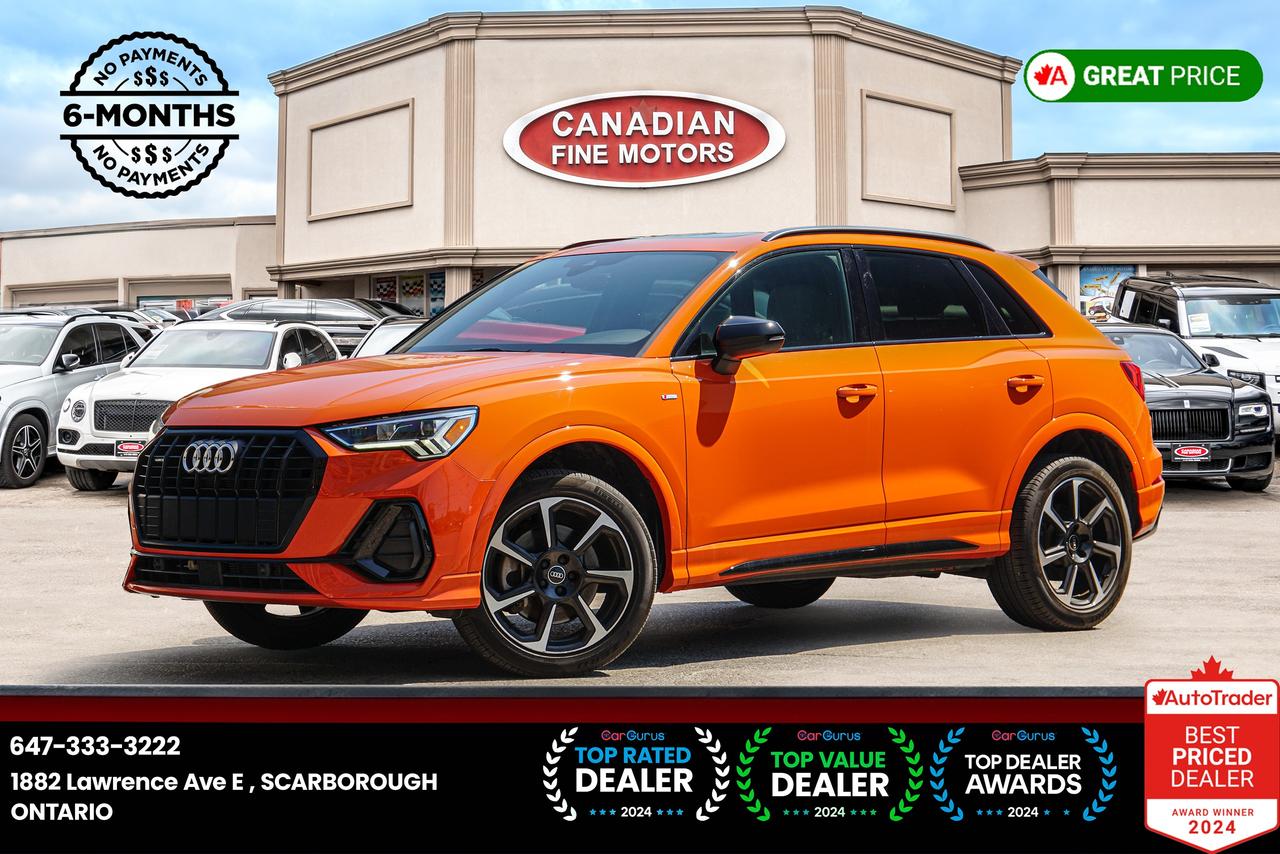 Used 2022 Audi Q3 Progressiv S-LINE |QUATTRO|ONE OWNER|PANO|CAM for sale in Scarborough, ON
