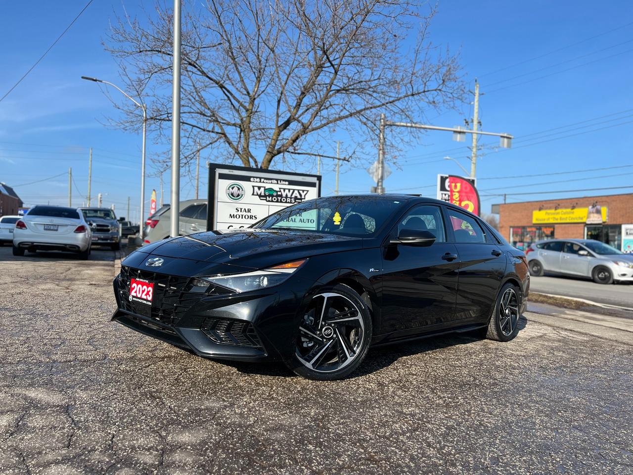 2023 Hyundai Elantra N Line Ultimate, LOADED • LEATHER •Factory Warrant Photo