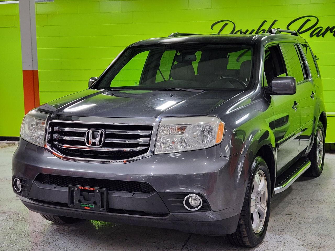 2013 Honda Pilot EX-L Leather P-Roof Clean Carfax Hitch 8 PASSENGER - Photo #1