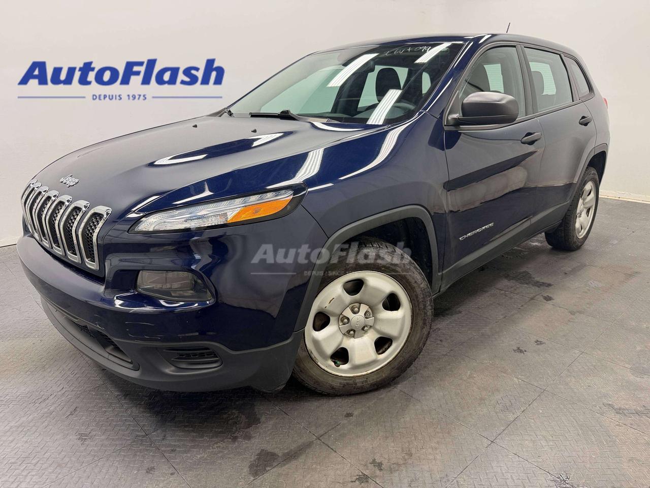 Used 2016 Jeep Cherokee SPORT, BLUETOOTH, CAMERA, SIEGES & VOLANT CHAUFF for sale in Saint-Hubert, QC
