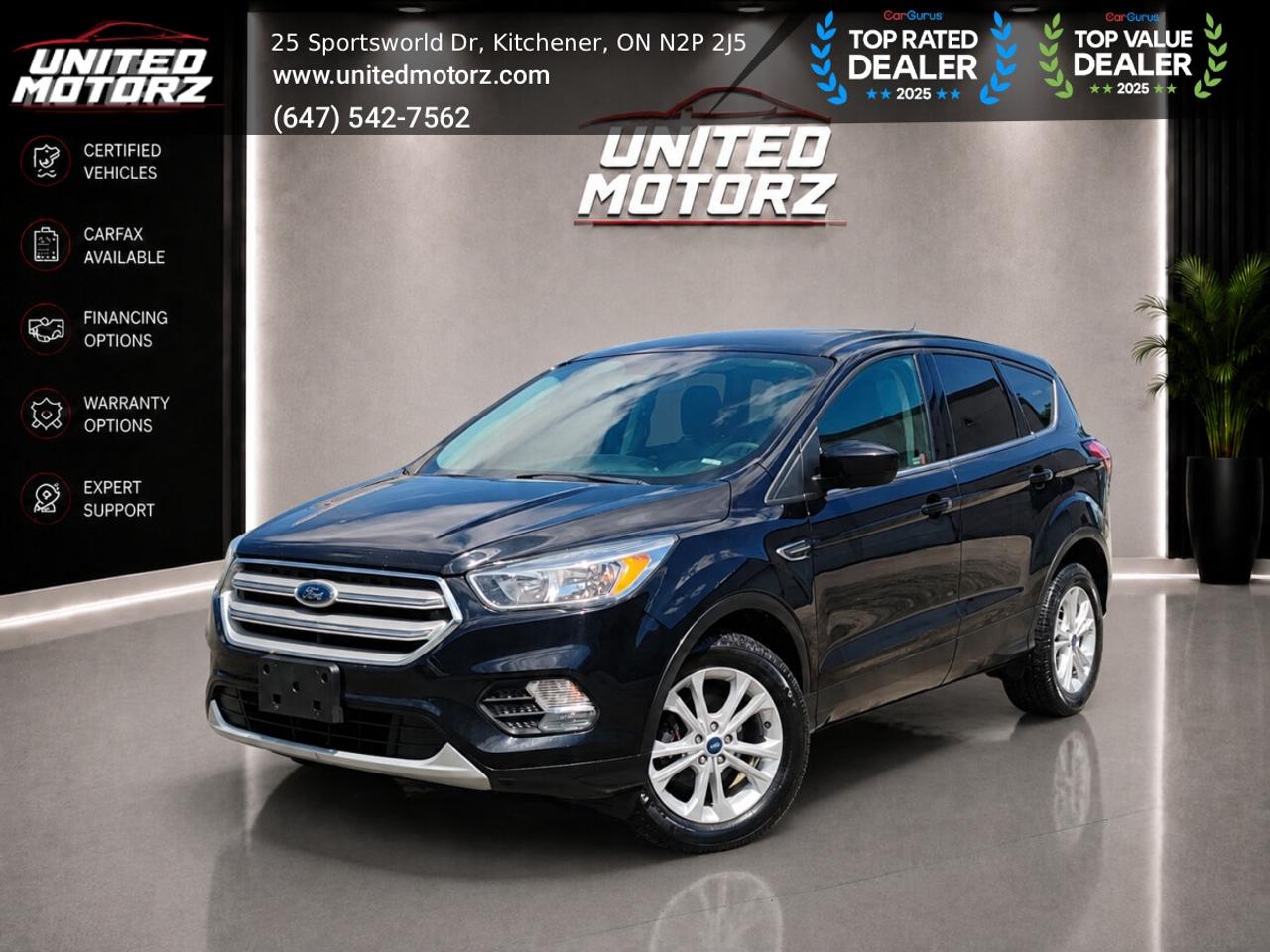2019 Ford Escape SE AUTO FWD 1.5L~SAFETY CERTIFIED~NO ACCIDENTS~ Photo0