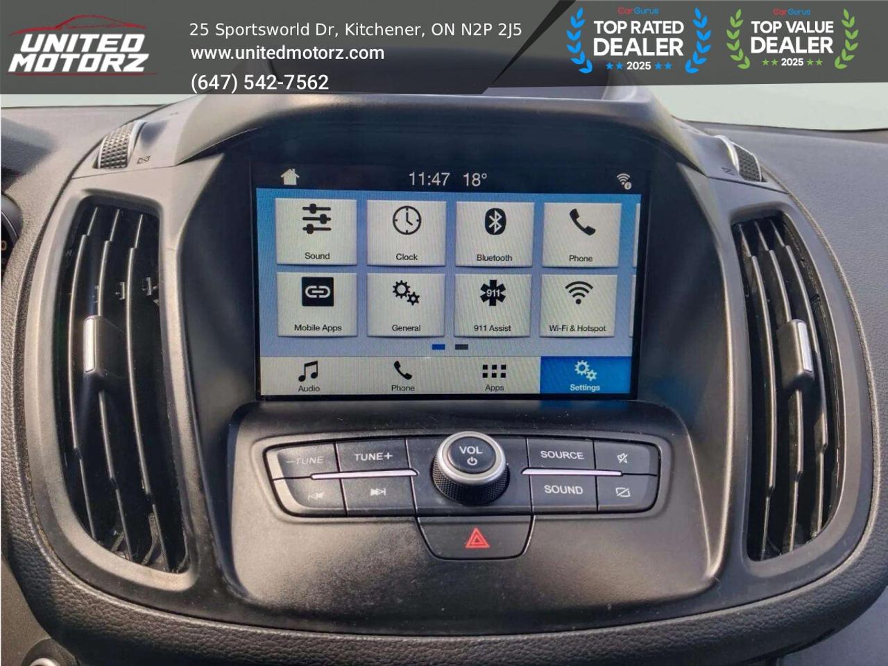 2019 Ford Escape SE AUTO FWD 1.5L~SAFETY CERTIFIED~NO ACCIDENTS~ Photo