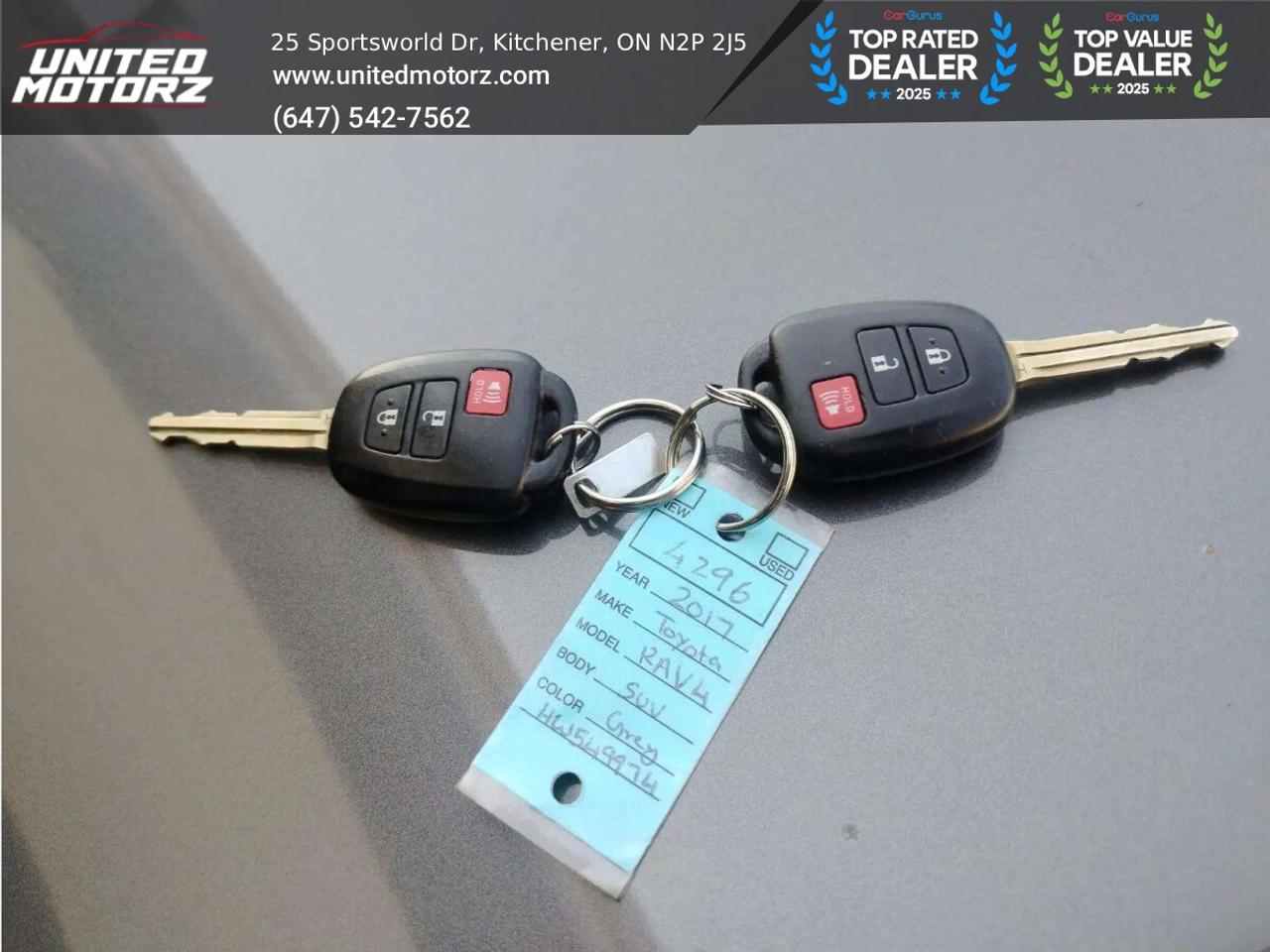 2017 Toyota RAV4 LE 4dr AUTO AWD 2.5L~SAFETY CERTIFIED~ Photo