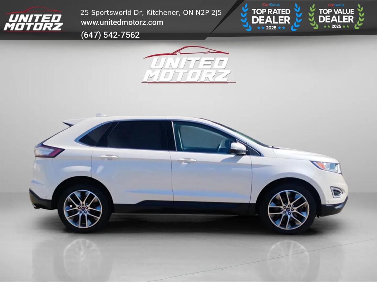 2016 Ford Edge Titanium 4dr AUTO FWD 3.5L; 6cyl~SAFETY CERTIFIED~ Photo