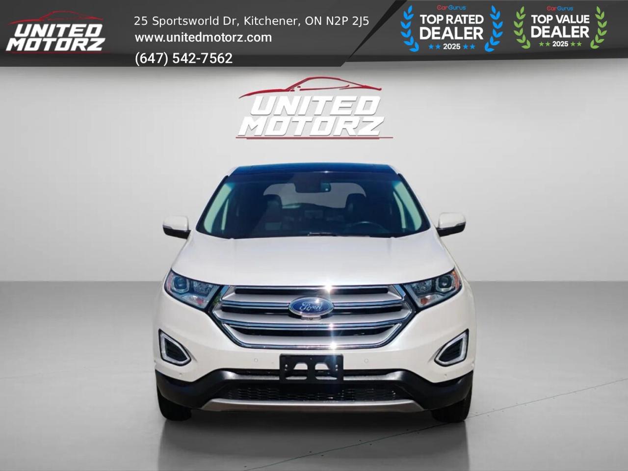 2016 Ford Edge Titanium 4dr AUTO FWD 3.5L; 6cyl~SAFETY CERTIFIED~ Photo