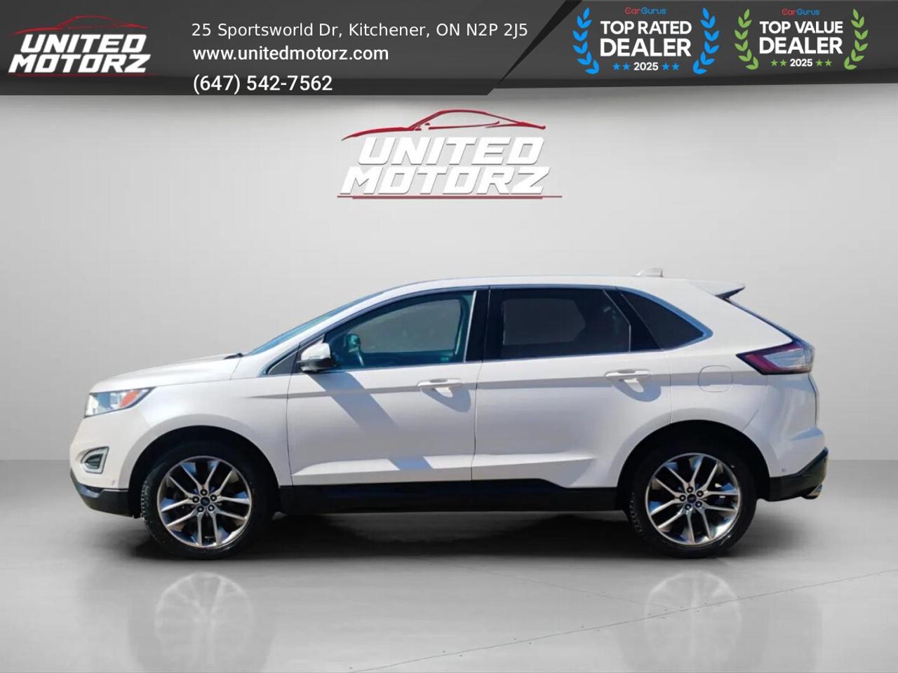 2016 Ford Edge Titanium 4dr AUTO FWD 3.5L; 6cyl~SAFETY CERTIFIED~ Photo