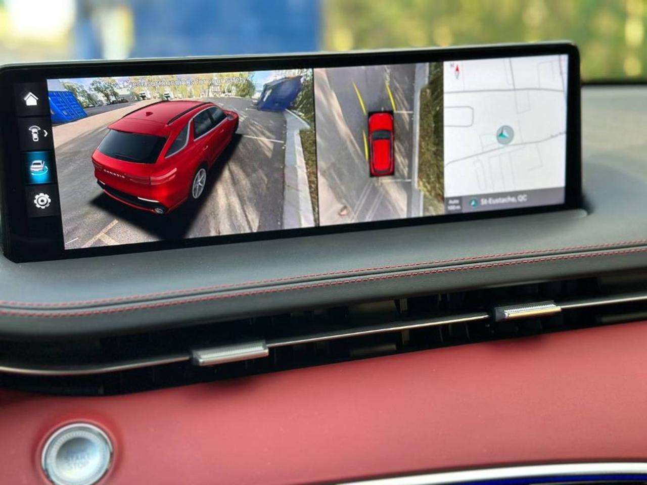 2022 Genesis GV70 3.5T Sport Plus Red Leather! Nav! CarPlay! Photo