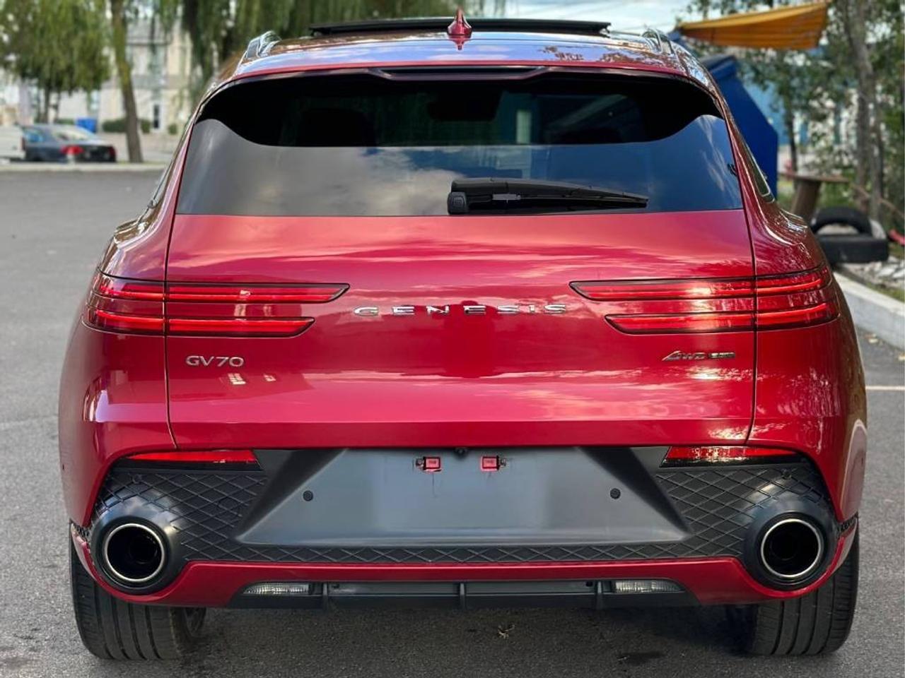2022 Genesis GV70 3.5T Sport Plus Red Leather! Nav! CarPlay! Photo