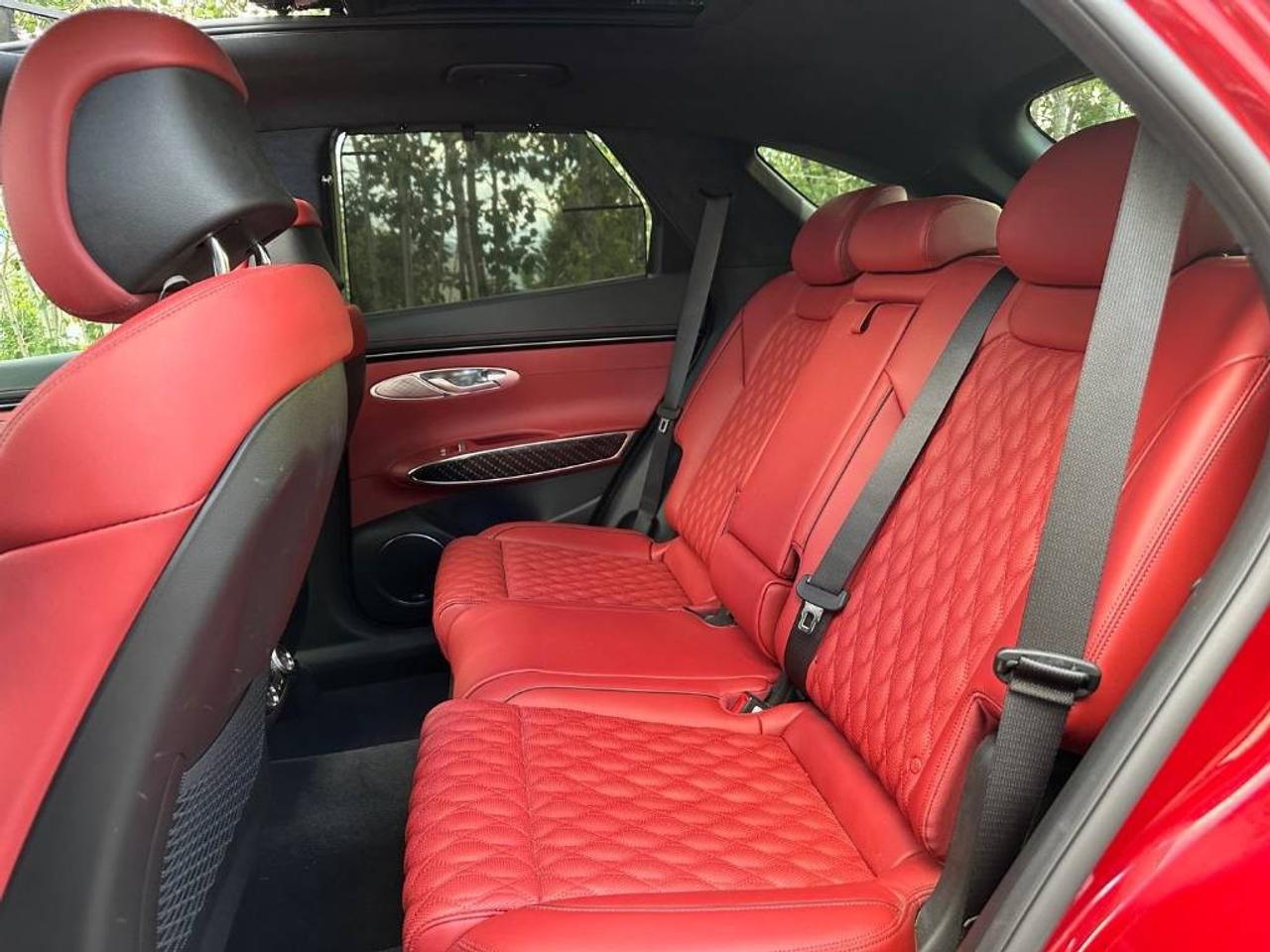 2022 Genesis GV70 3.5T Sport Plus Red Leather! Nav! CarPlay! Photo