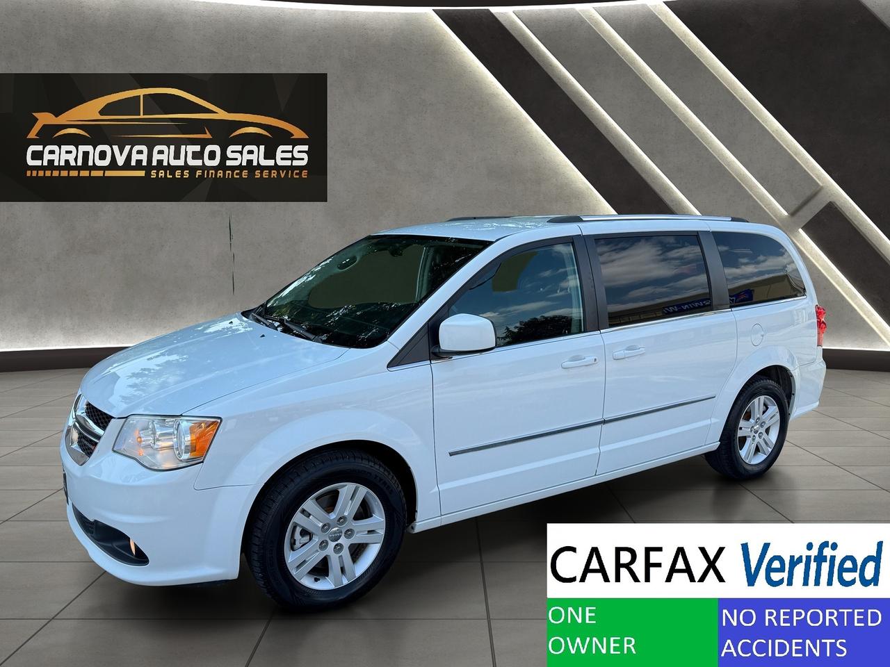 2017 Dodge Grand Caravan Crew+Power Sliding Doors+CLEAN CARFAX Photo
