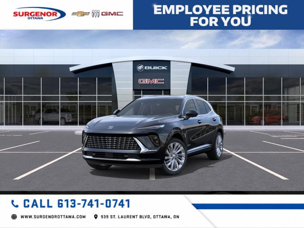 <p>The stunning 2026 Buick Envision Avenir, finished in an elegant black, offers an exhilarating experience with its AWD drivetrain and smooth automatic transmission. Designed for superior handling, the Envision Avenir ensures you conquer any road condition with confidence.</p><p>This SUV's exterior, adorned with 20-inch alloy wheels with a pearl nickel finish and ebony twilight metallic paint, creates a notable presence on the road. Step inside to discover a beautifully crafted interior featuring ebony seats with quilted and perforated leather-appointed seat trim, adding a touch of luxury to every journey. You'll find comfort in its power seats, heated front, and rear seats, cooled front seats, and a heated steering wheel that is perfect for Canadian climates.</p><p>Technology abounds in the Envision Avenir, highlighted by a heads-up display, navigation system, smart device integration, and a backup camera. Safety and driver assistance features like adaptive cruise control, lane assist, and parking sensors enhance your driving experience, while the advanced wi-fi hotspot keeps you connected wherever you go. Additional conveniences, such as remote start and keyless entry, ensure ease and comfort in every trip.</p><p>This 2026 Buick Envision Avenir is the ideal choice for discerning drivers seeking a stylish yet functional vehicle. Contact Surgenor Chevrolet Buick GMC Cadillac today for more information and to schedule your test drive.</p>