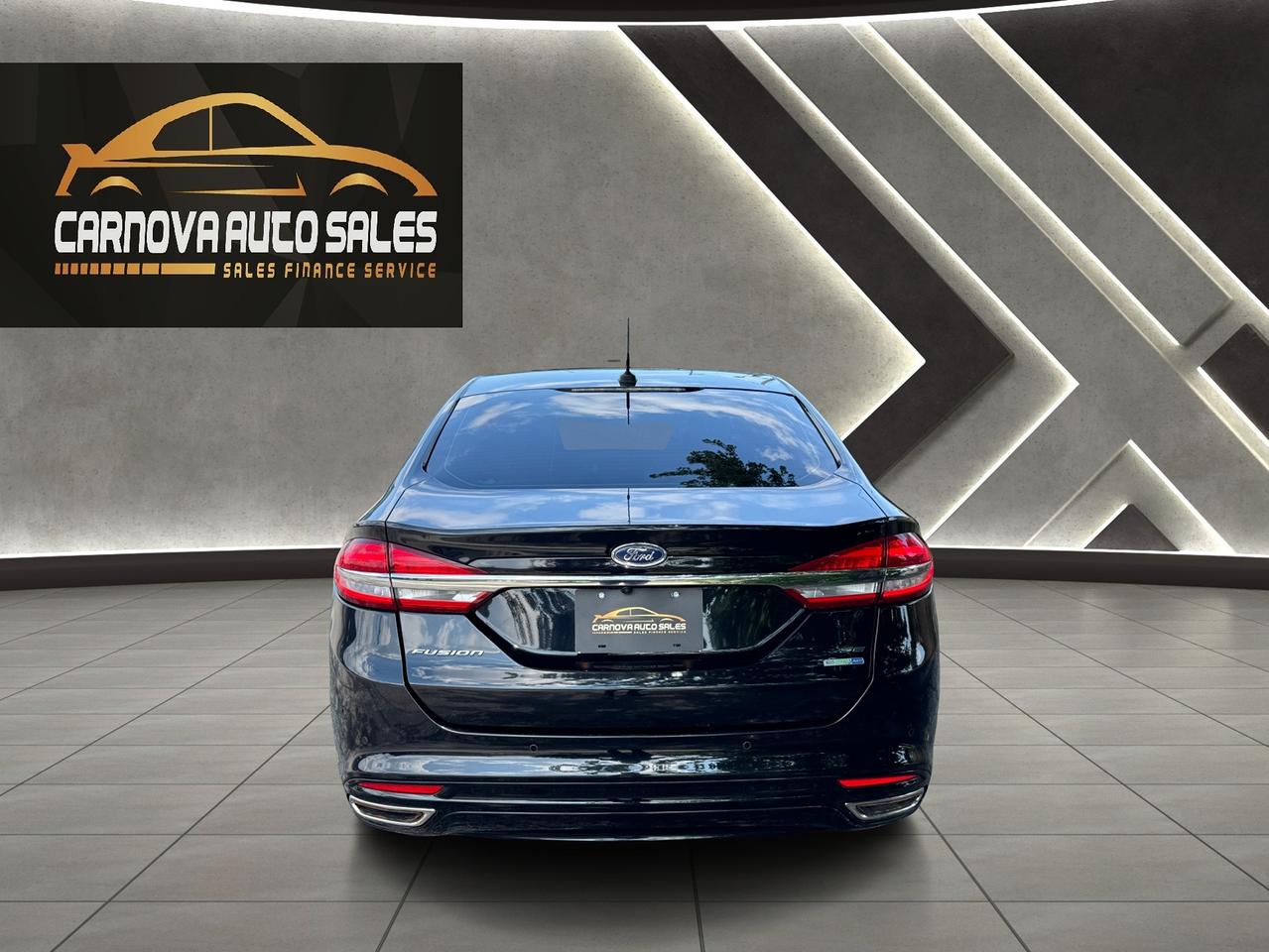 2017 Ford Fusion 2.0L SE AWD+CLEAN CARFAX+Leather+Roof+GPS+Camera Photo
