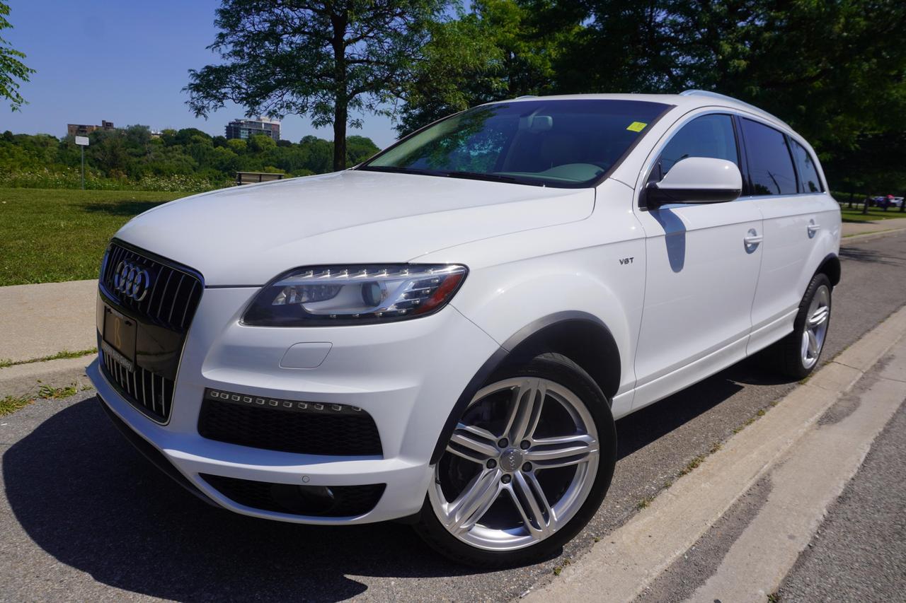 2014 Audi Q7 1 OWNER / ACCIDENT FREE / SUPERCHARGED / SPORT PACKAGE Photo